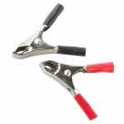 Зажим крокодил 10А 50мм красный 16-0012 REXANT